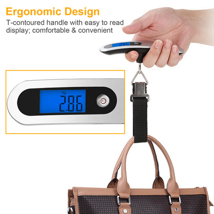 Portable Hanging Digital Luggage Scale 50kg